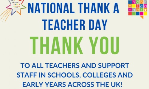 Liberty Academy Trust - National Thank a Teacher Day